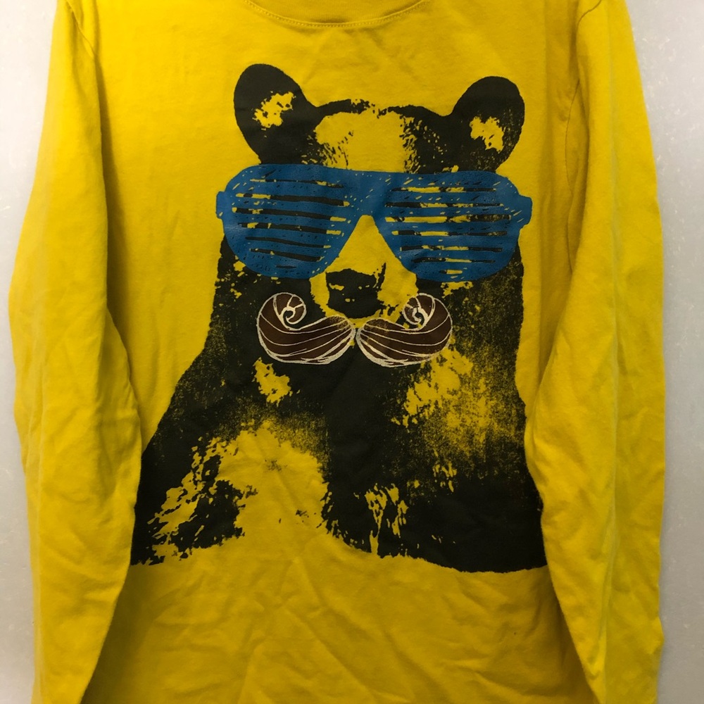 Boys 77kids Bear Long sleeve shirt - Size M(10)